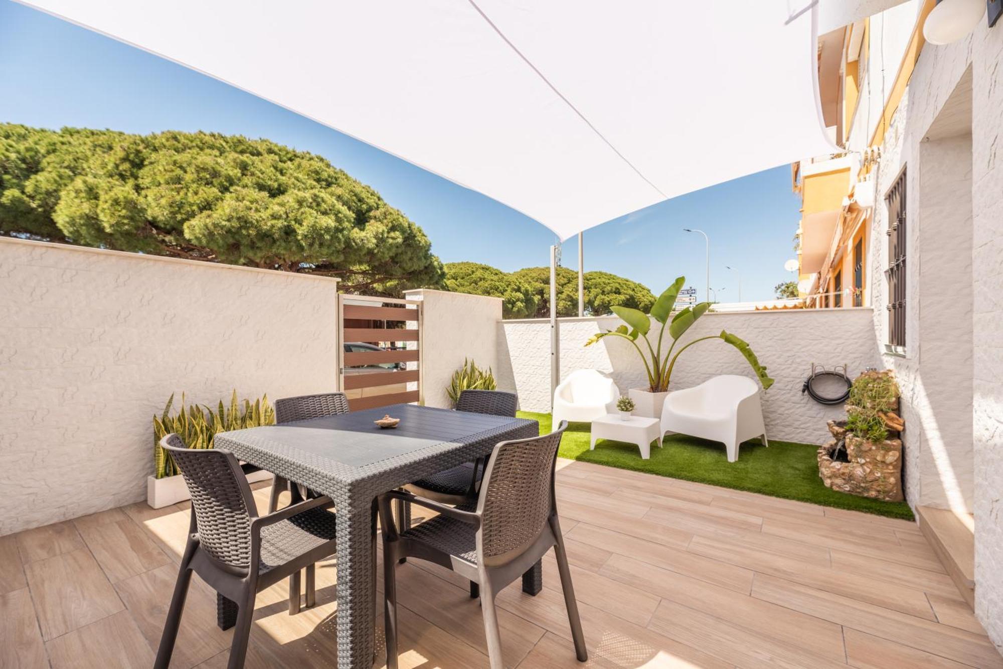Apartamento Playa La Barrosa Chiclana de la Frontera Buitenkant foto